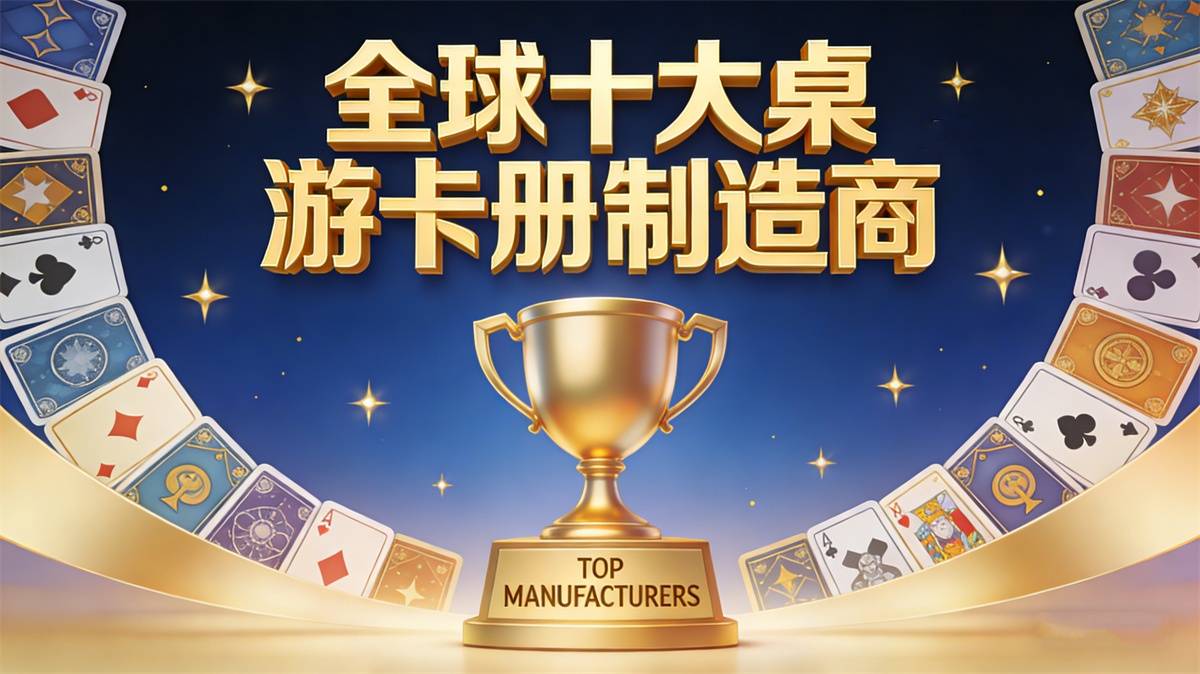 卡册制造商TOP10权威测评pg电子中国2025全球桌游(图5)